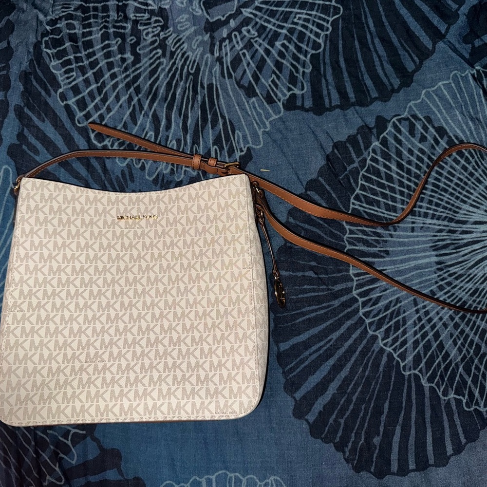 Michael Kors Beige Crossbody Bag